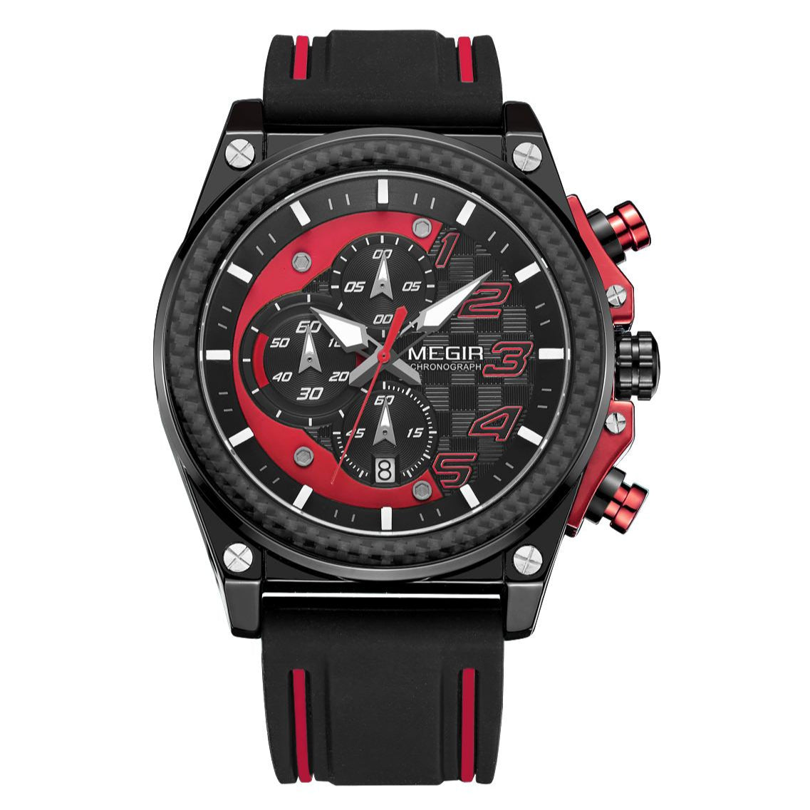 Megir 2051 Black Red