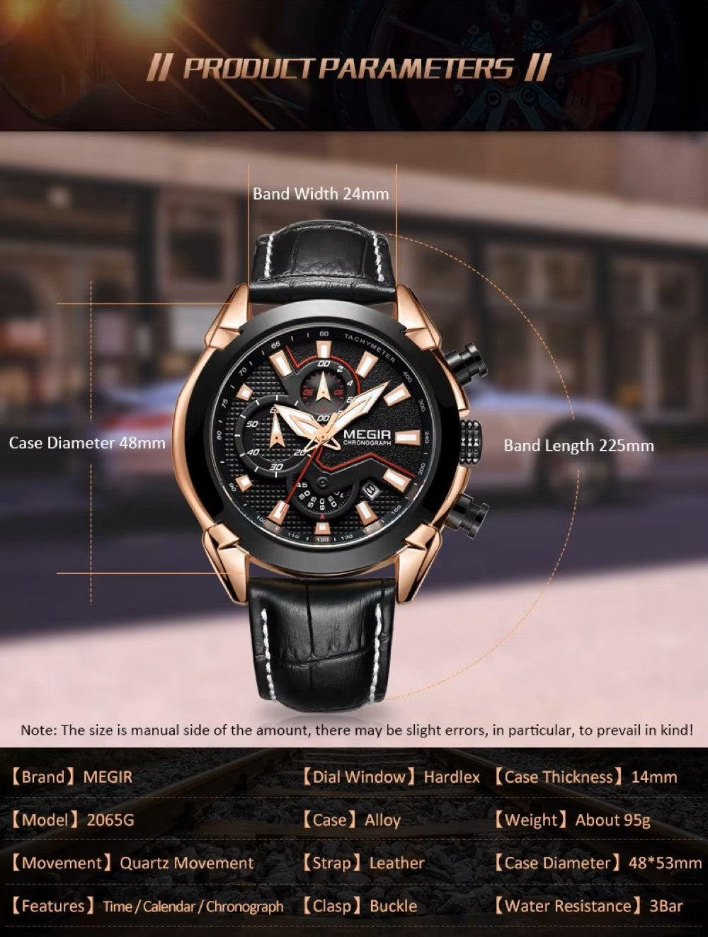 Megir 2065 Black