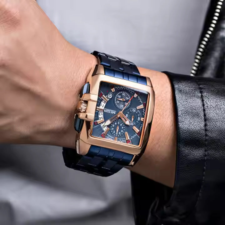 Megir 2018 Blue Rose Gold