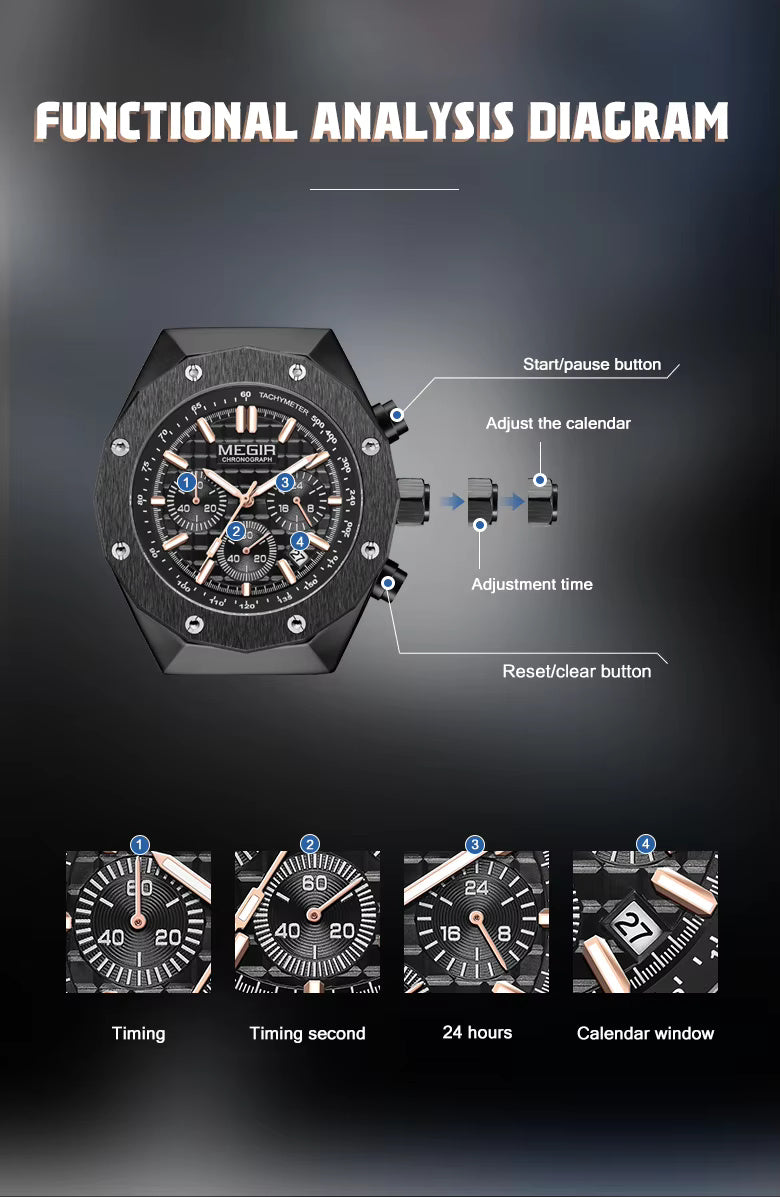 Megir 2213 Black