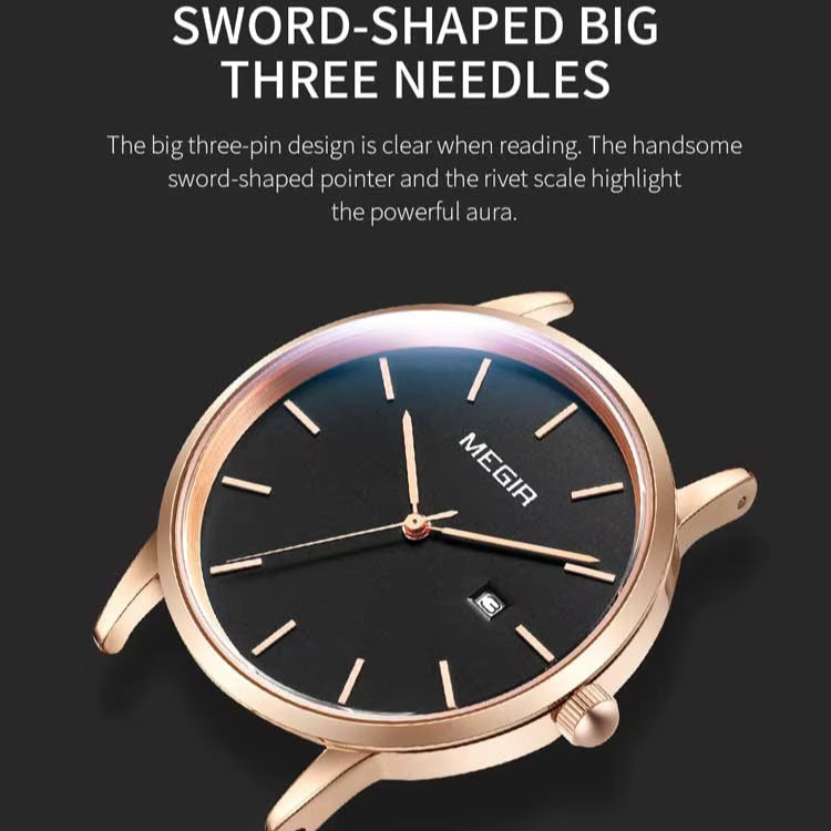 Megir 2164 Rose Gold
