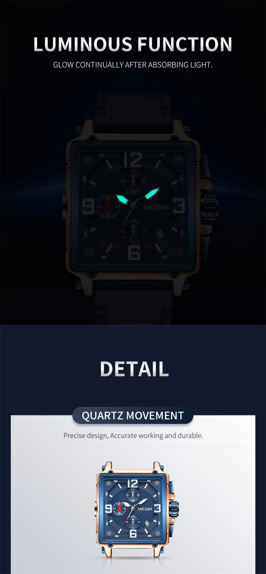 Megir 2061 Blue