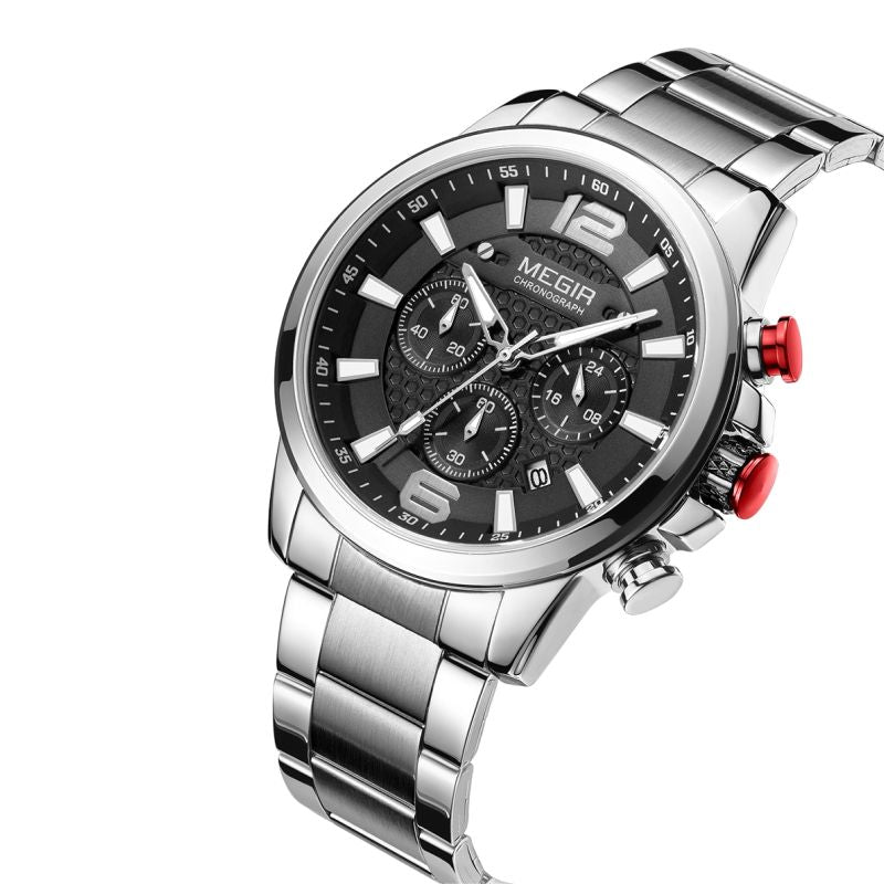 megir 2156 silver black