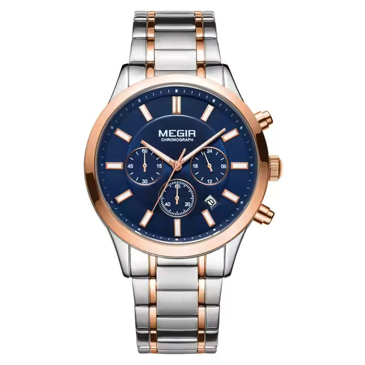 Megir 2150 Rose Gold Silver