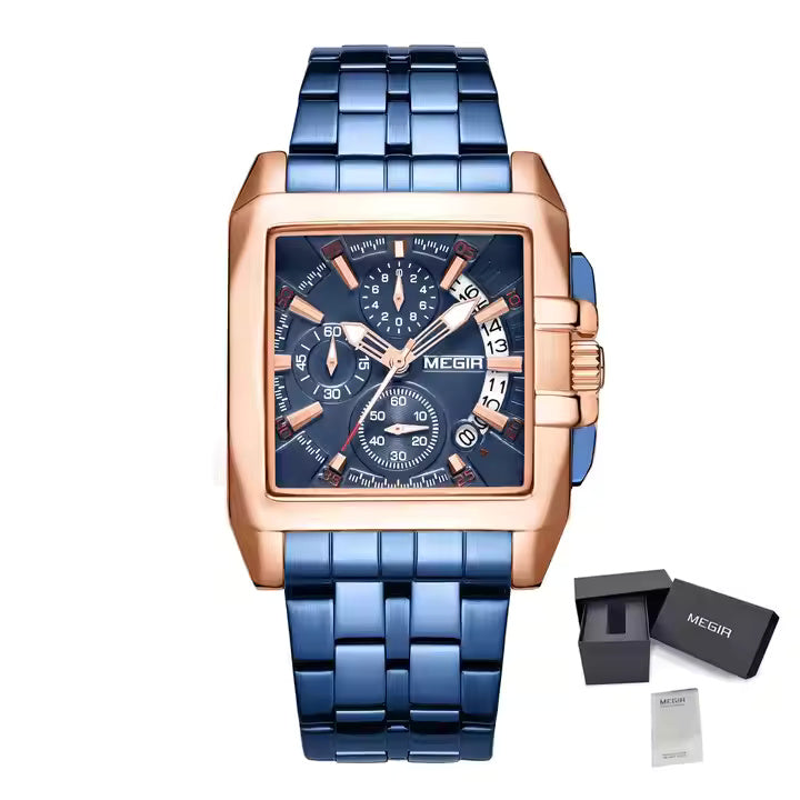 Megir 2018 Blue Rose Gold