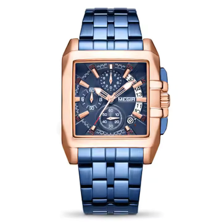 Megir 2018 Blue Rose Gold