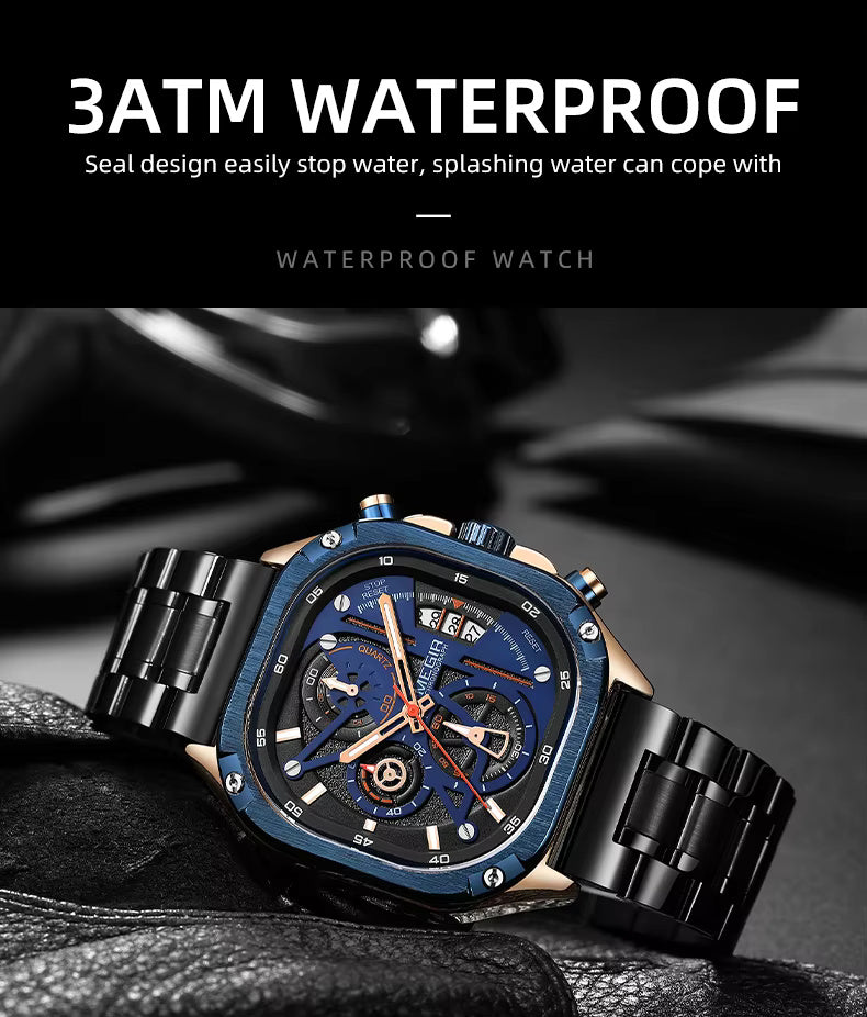 Megir 2217 Rose Gold Blue