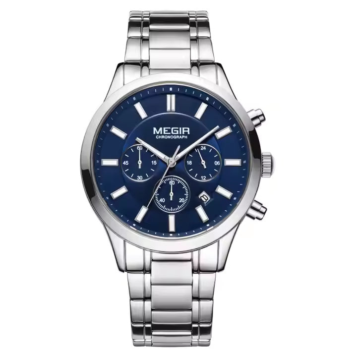 Megir 2150 Rose Gold Silver
