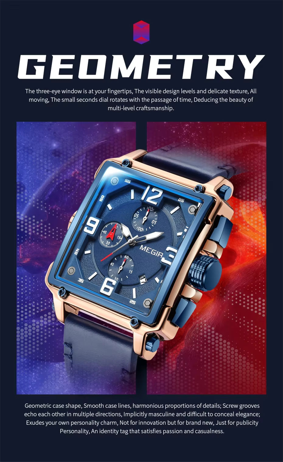 Megir 2061 Blue