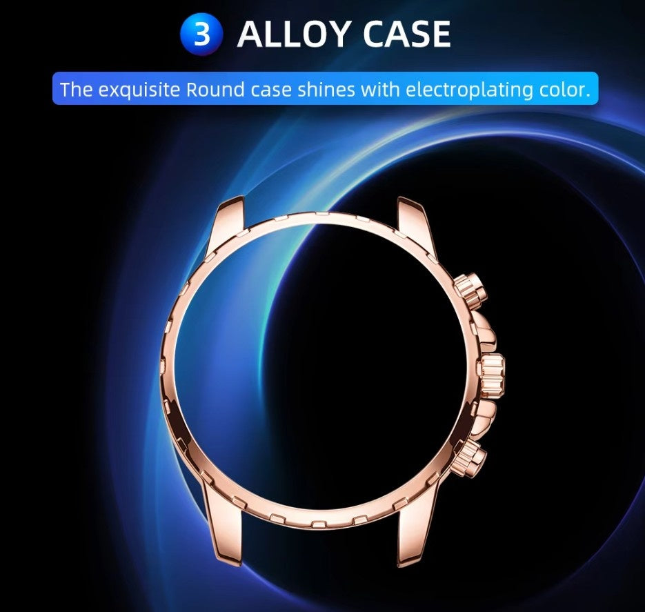 Megir 2068 Rose Gold blue
