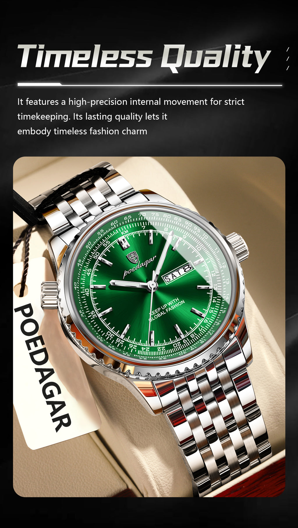 PG-673 SILVER GREEN