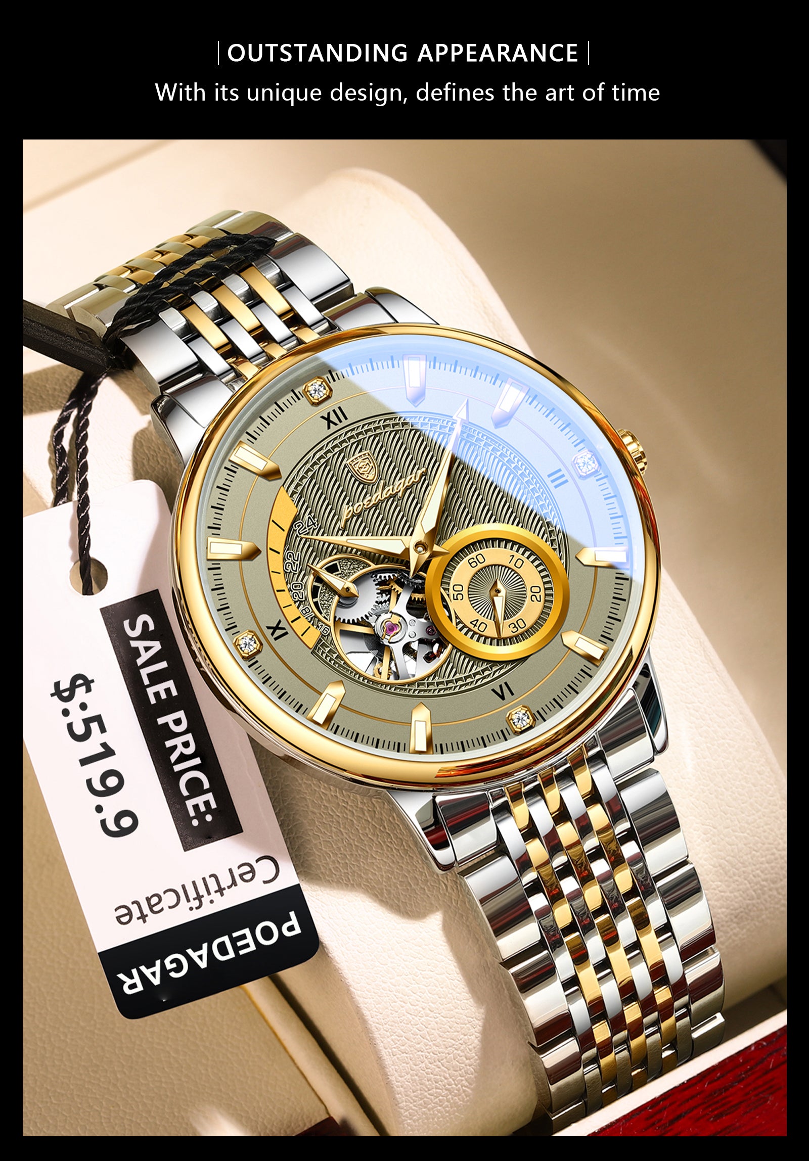 PG-1416 SILVER GOLD GRAY