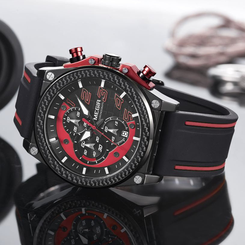 Megir 2051 Black Red