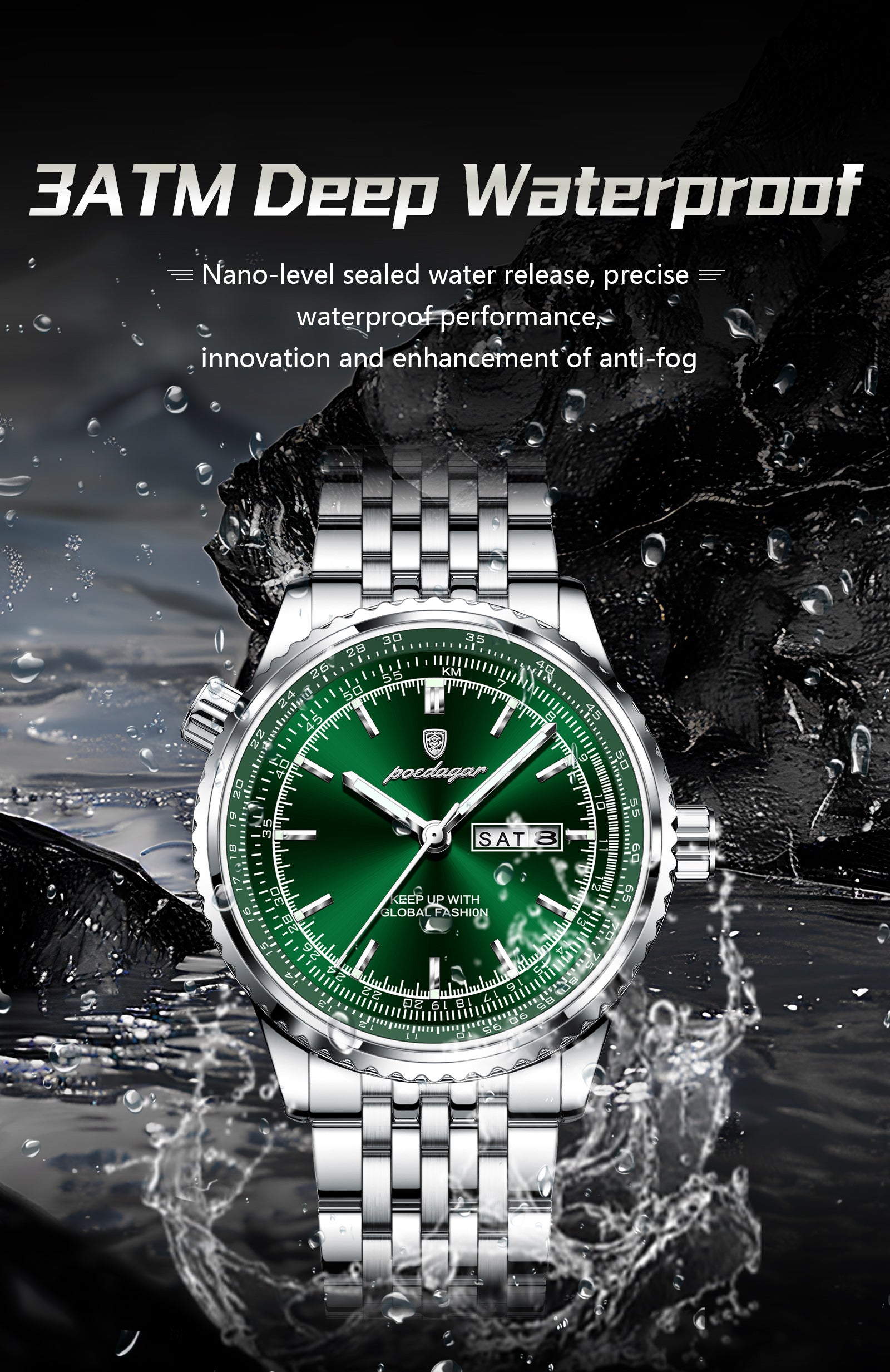 PG-673 SILVER GREEN