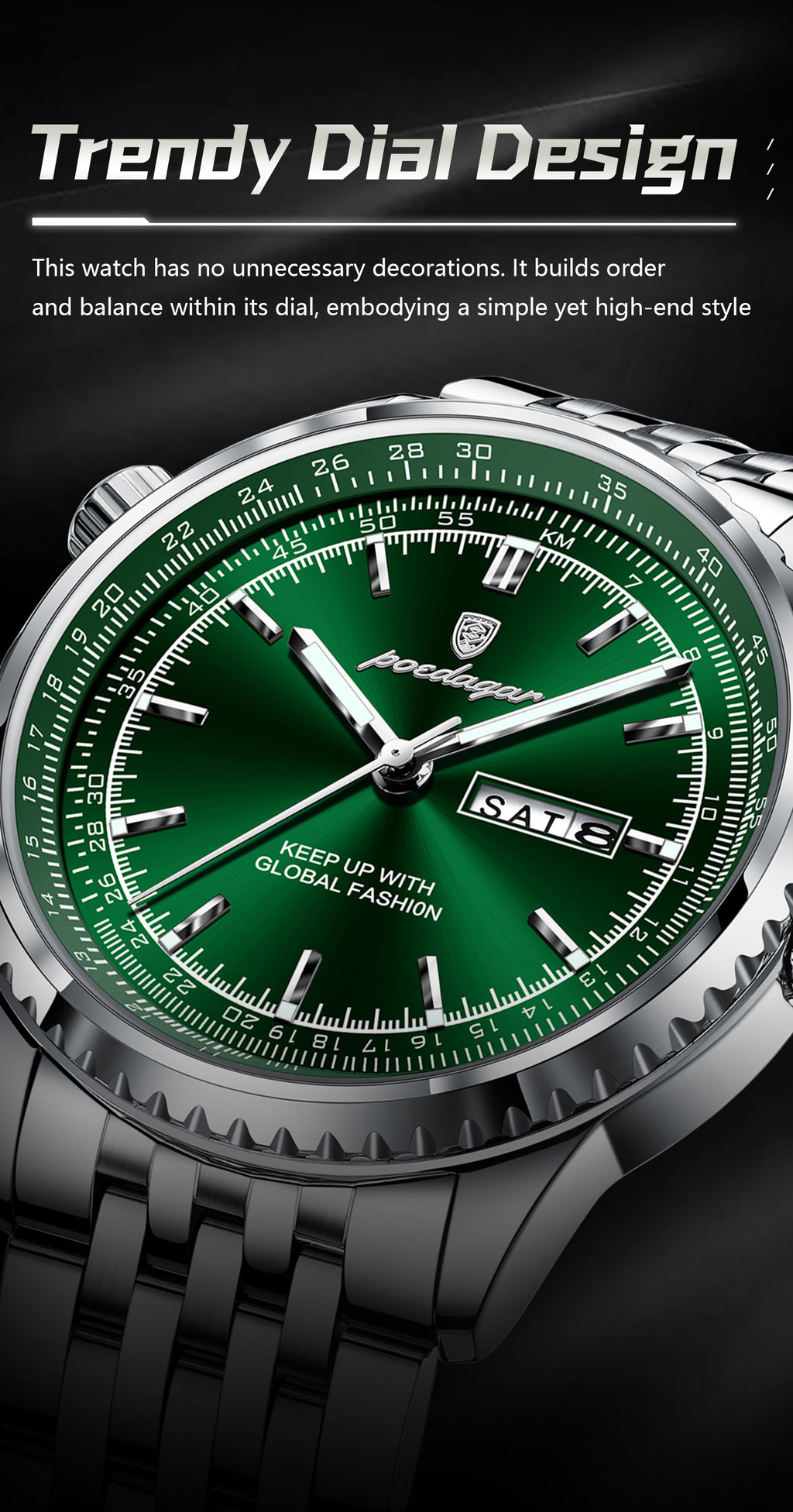 PG-673 SILVER GREEN