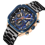 Megir 2217 Rose Gold Blue