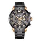 Megir 2221 Black Rose Gold