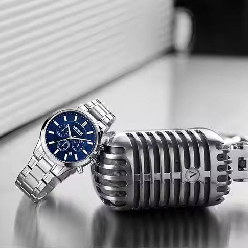 Megir 2150 Rose Gold Silver