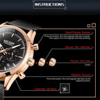 Megir 2153 black and blue