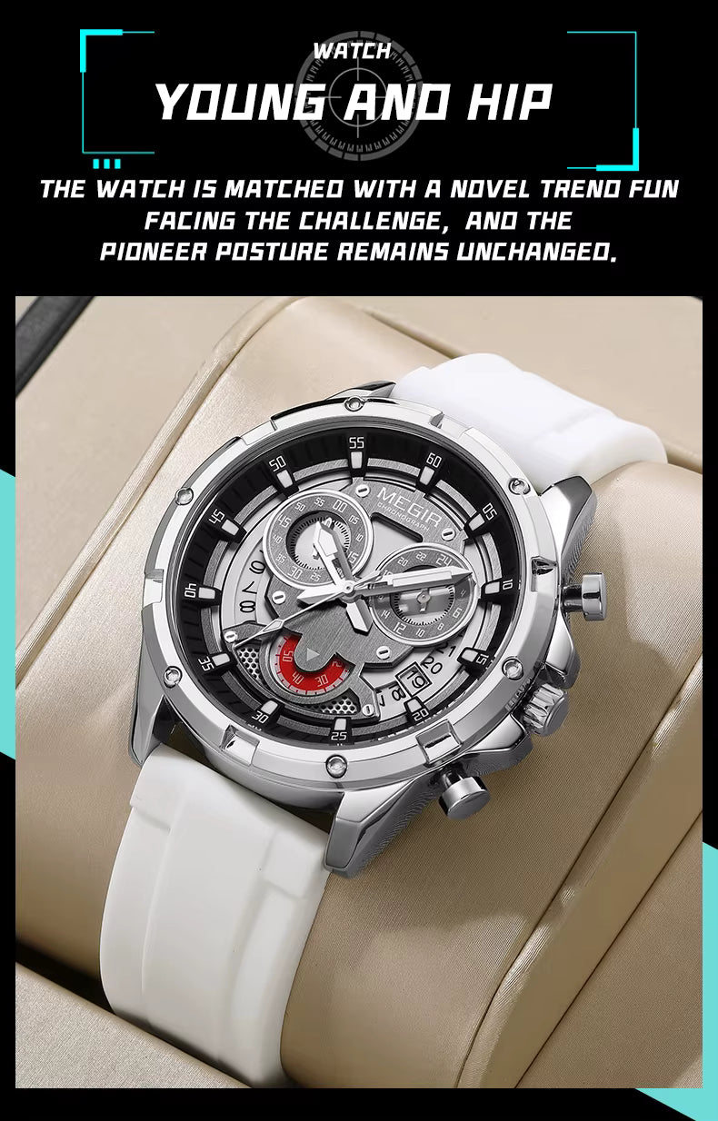 megir 2248 silver white