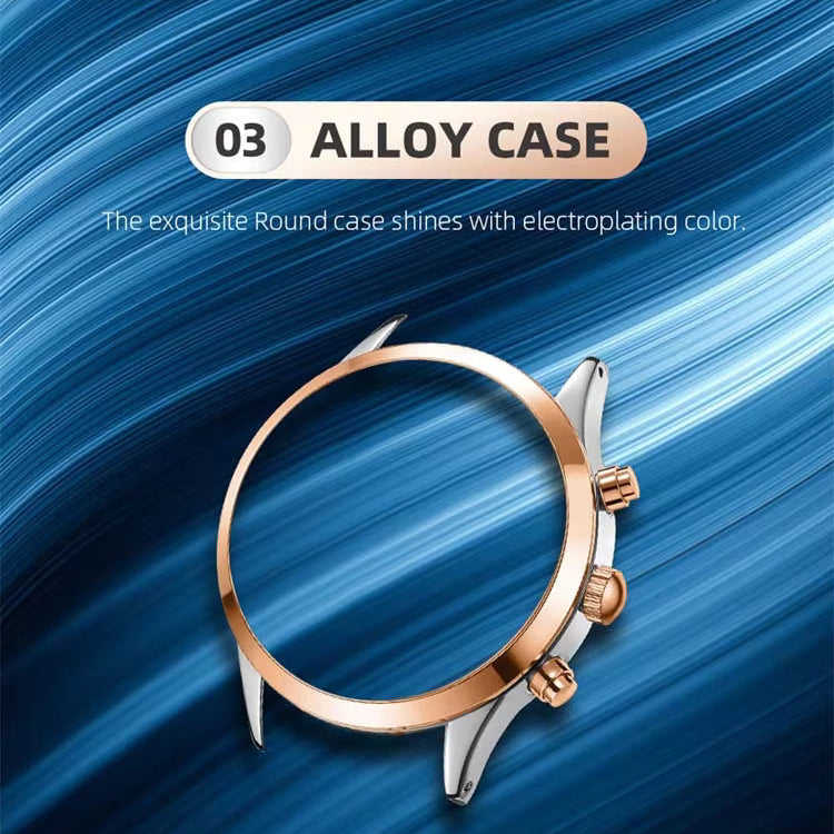 Megir 2150 Rose Gold Silver