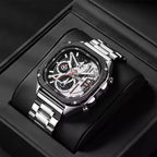 Megir 2217 Silver Black