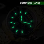 Megir 2068 Rose Gold blue