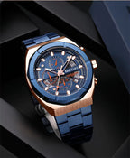 Megir 2225 Blue Rose Gold