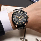 Megir 2221 Black Rose Gold