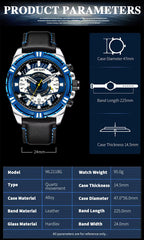 Megir 2118 SIlver Blue