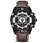Megir 2118 Black Rose Gold