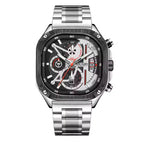 Megir 2217 Silver Black