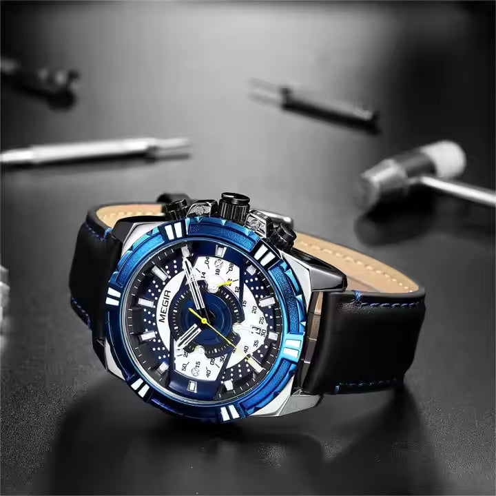 Megir 2118 Silver Blue