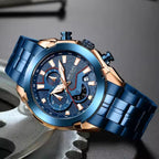 Megir 2065 Blue Rose Gold