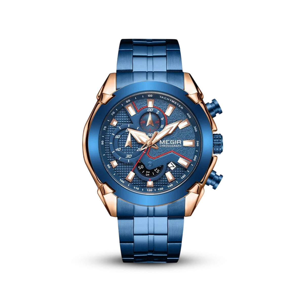 Megir 2065 Blue Rose Gold