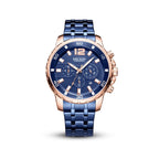 Megir 2068 Rose Gold blue