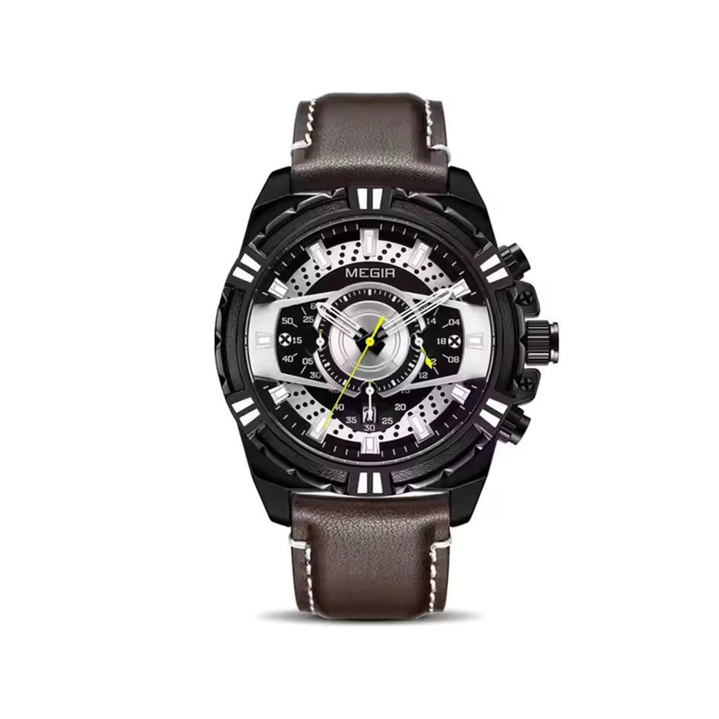 Megir 2118 Black Rose Gold