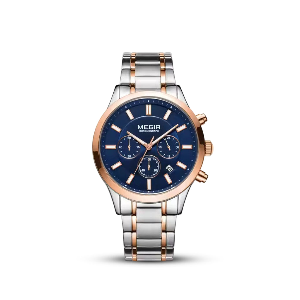 Megir 2150 Rose Gold Silver