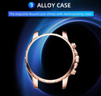 Megir 2068 Rose Gold blue