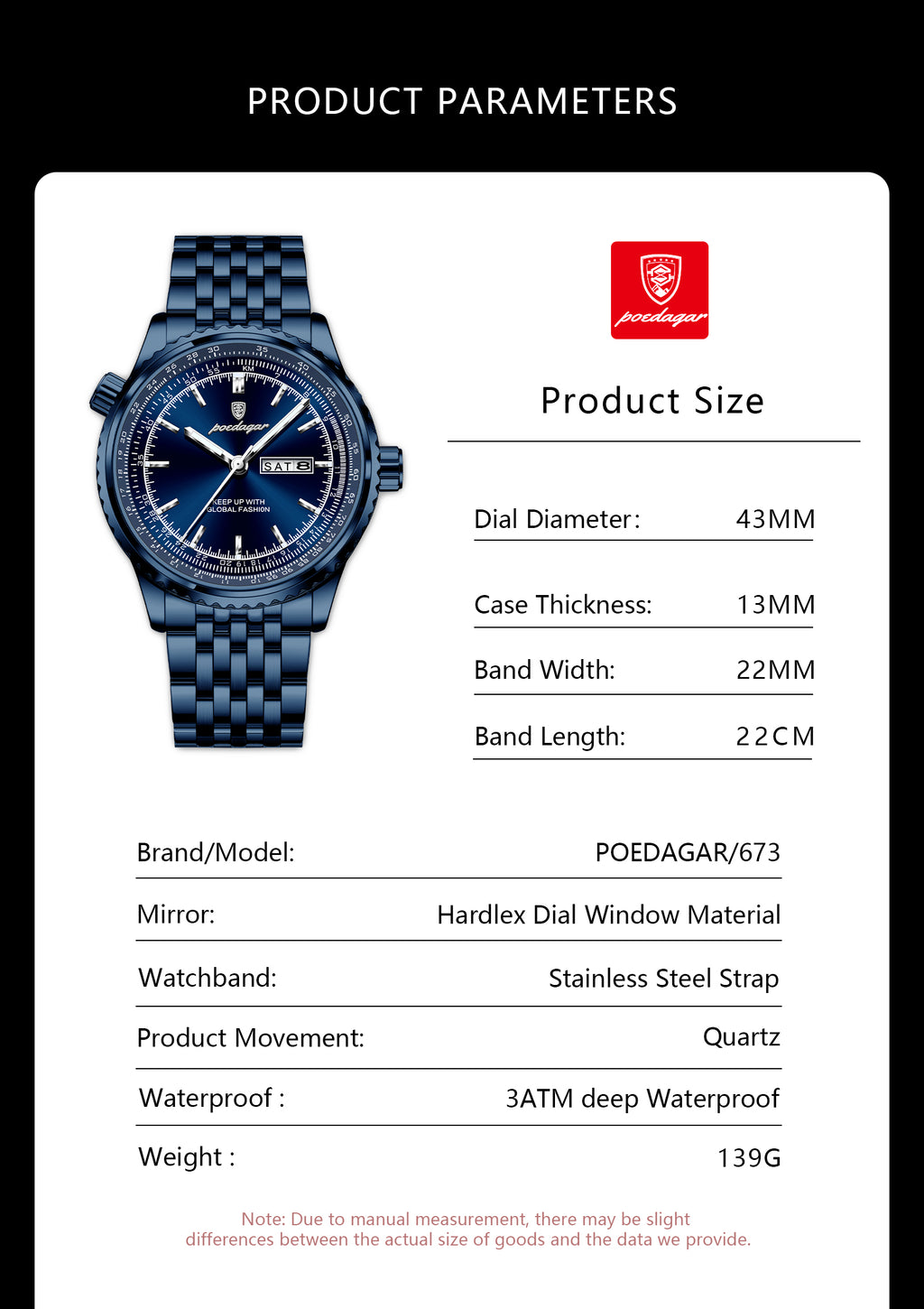 PG-673  BLUE