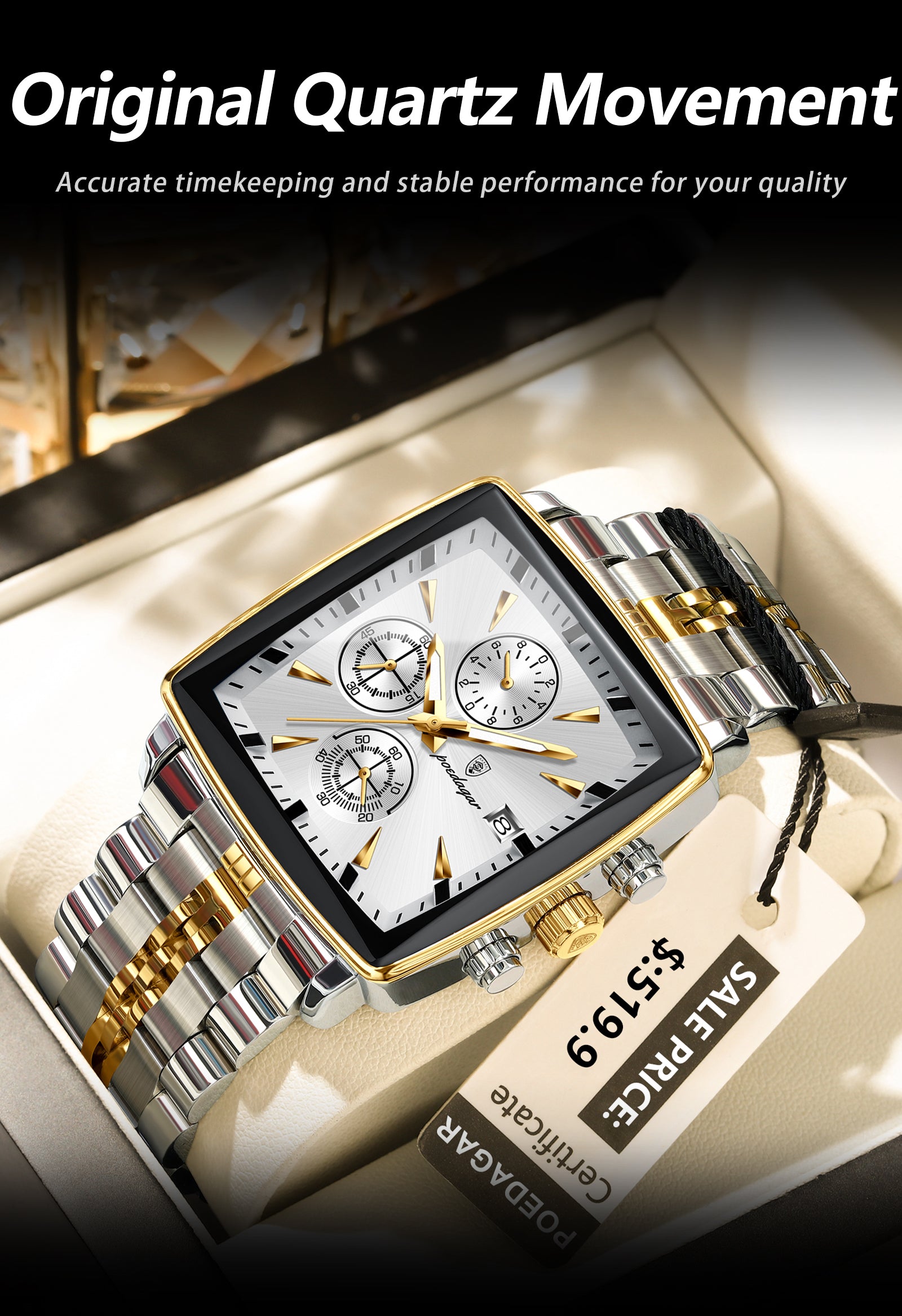 PG-866 GOLD WHITE