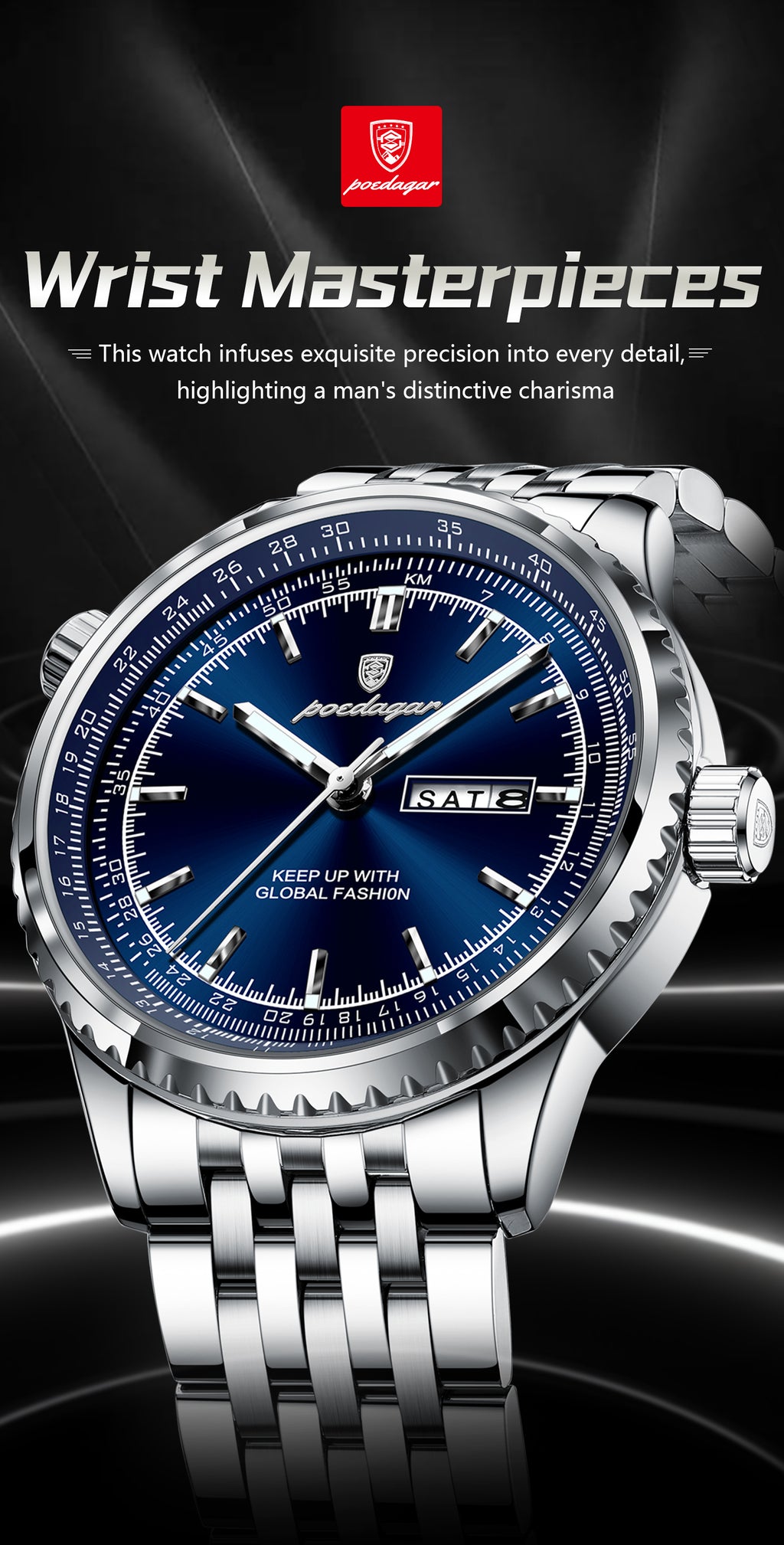 PG-673 SILVER BLUE
