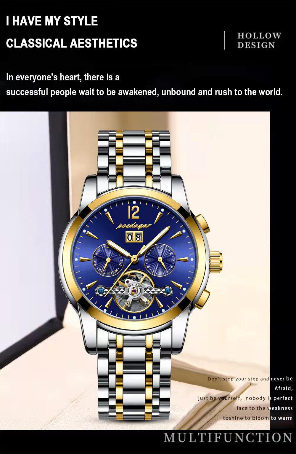 PG-1406 GOLD BLUE