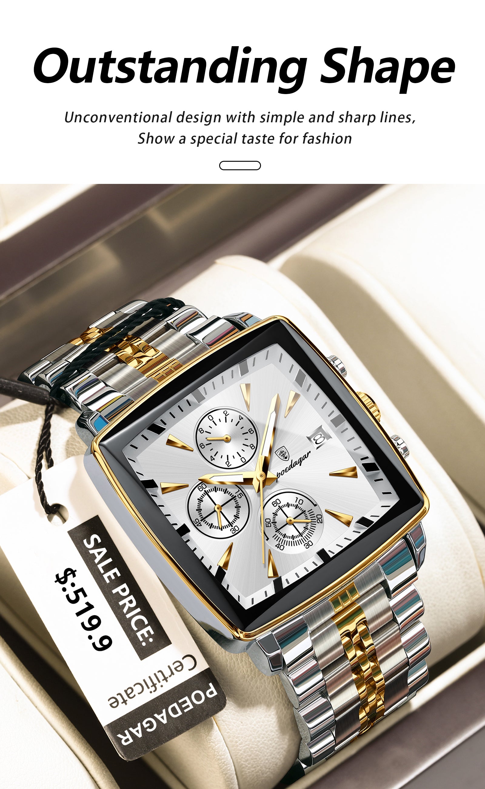 PG-866 GOLD WHITE